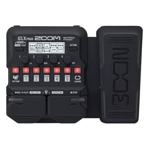 Zoom Guitar Multi-Effects Processor with Expression Pedal G1X FOUR