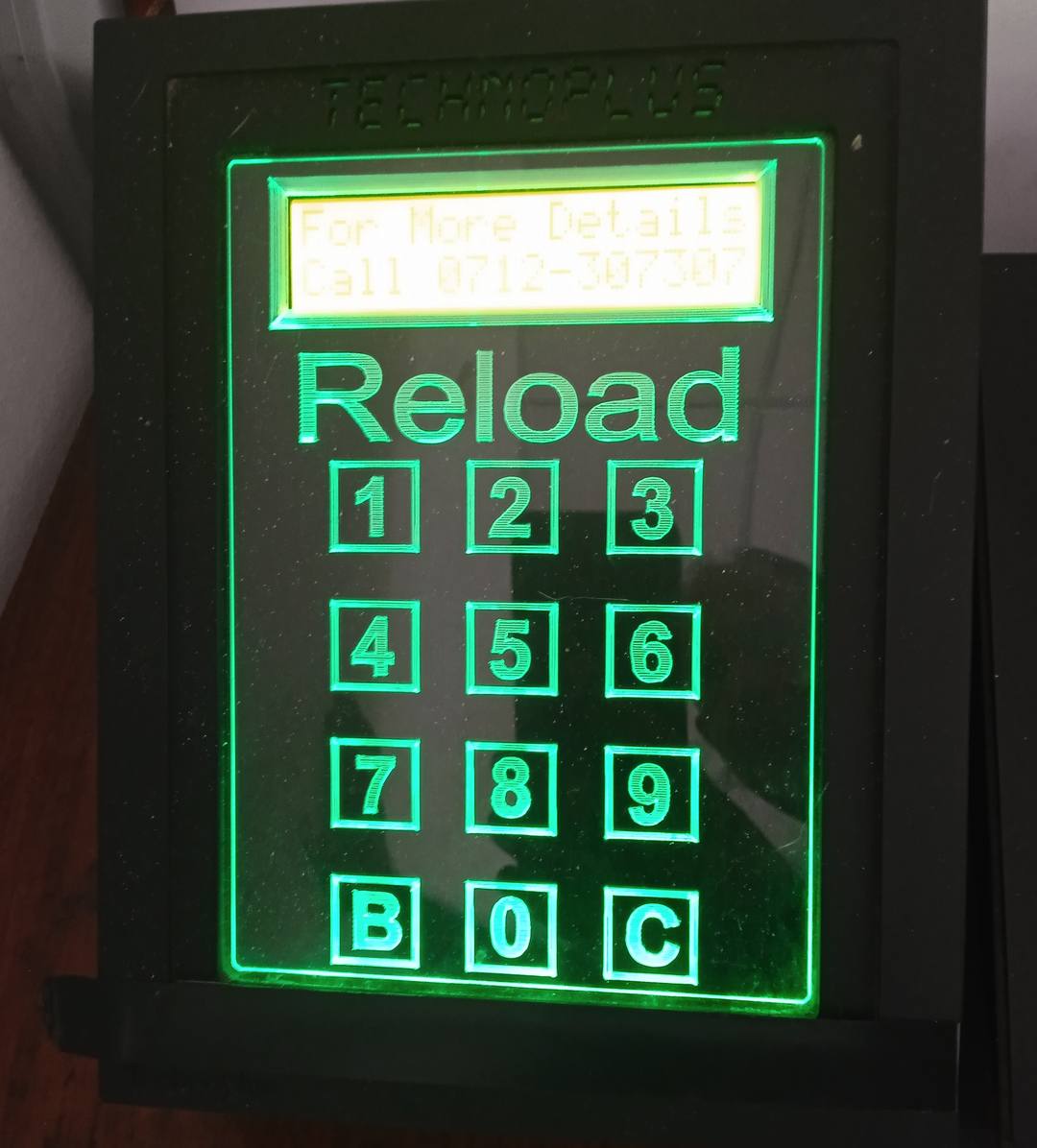 Reload and Bill payment machine