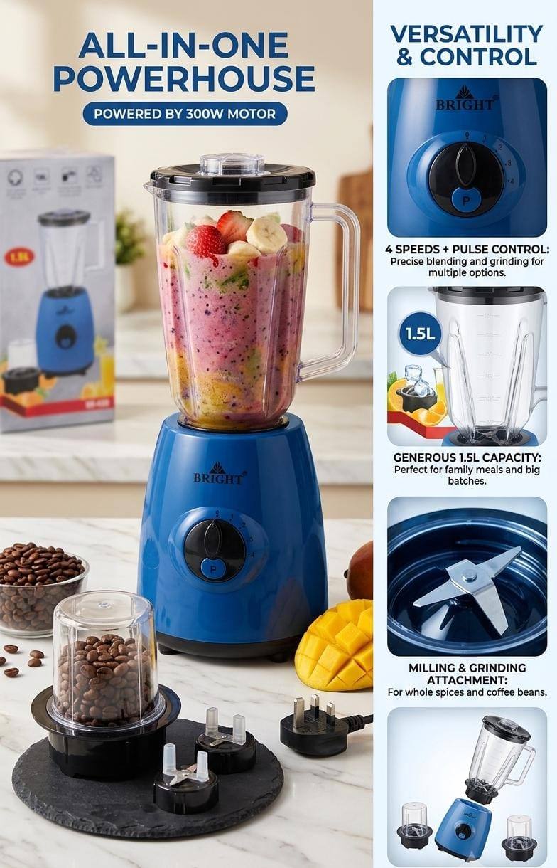 BRIGHT JUICE BLENDER BR 430 FOR SALE