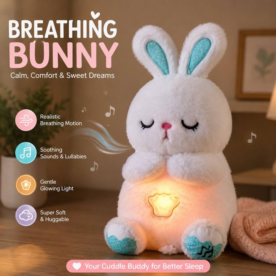 ADORABLE BREATHING BUNNY