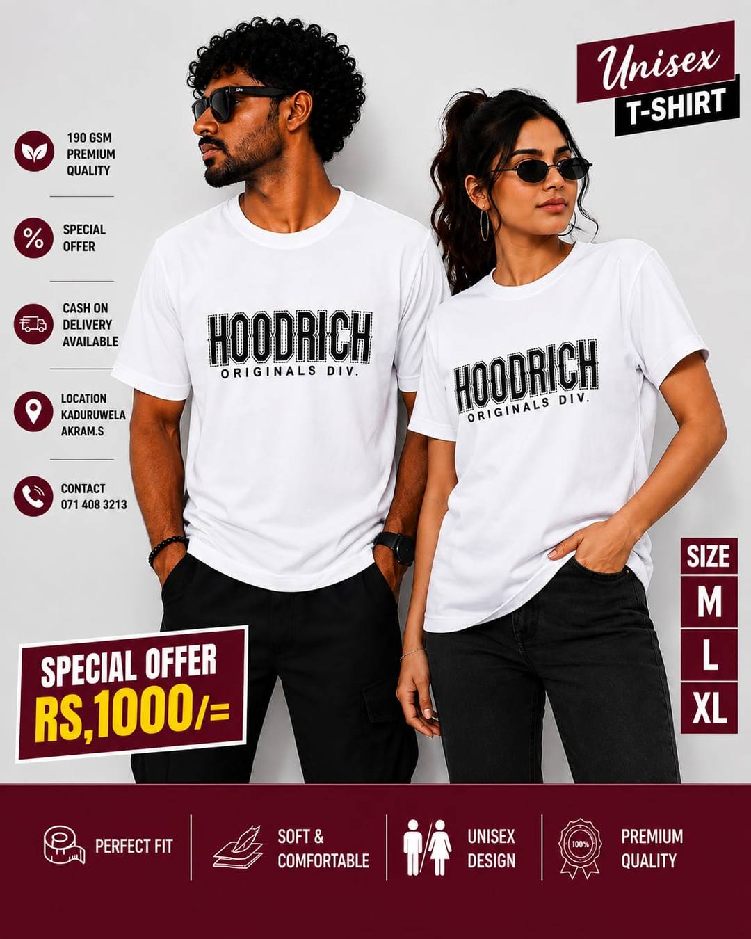 190 GSM Premium Quality