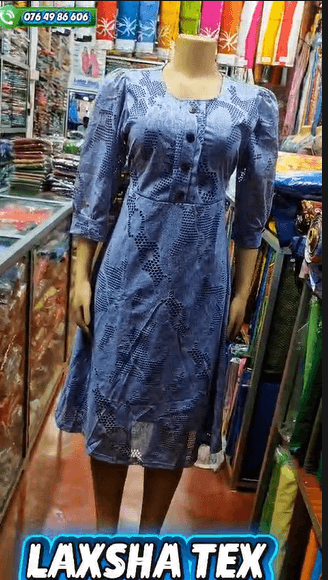 LAXSHA TEX – BEAUTIFUL FROCK COLLECTION FOR SALE