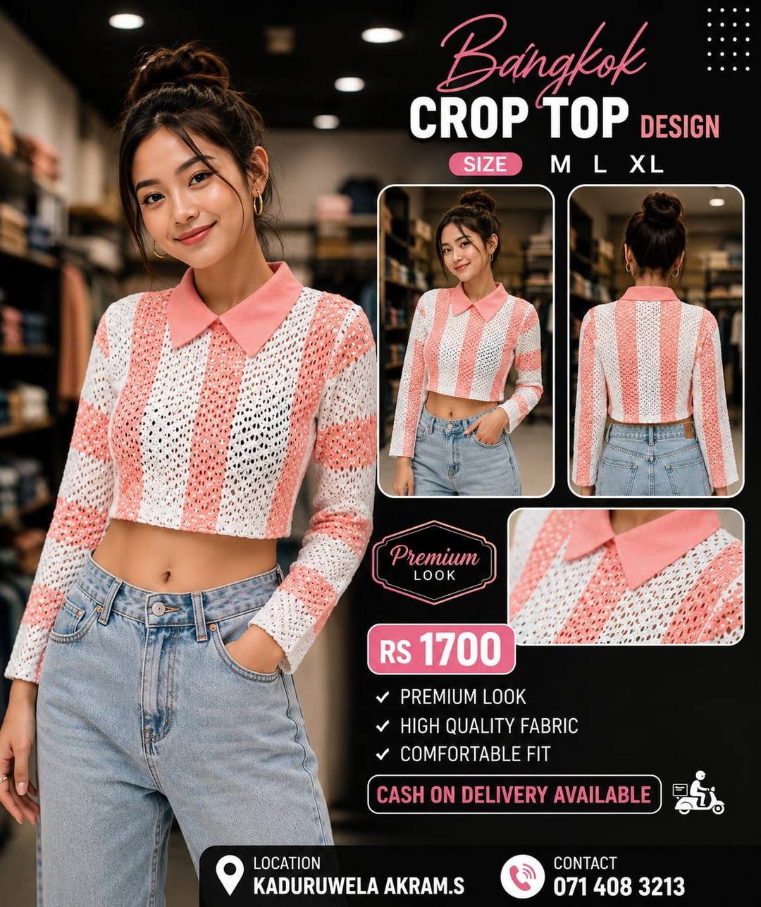 BANGKOK CROP TOP – NEW ARRIVAL