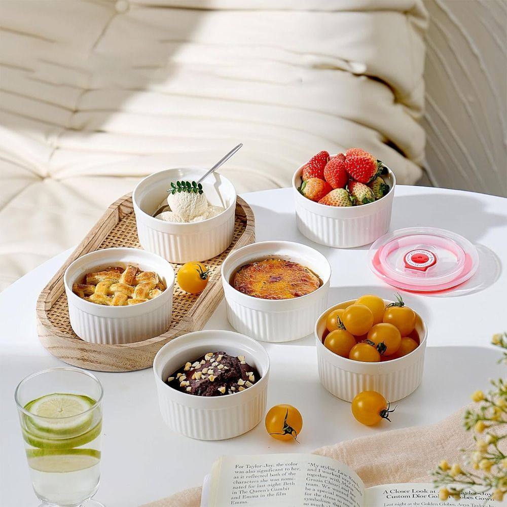 CERAMIC BAKING CUPS – 6PCS SET FOR SALE