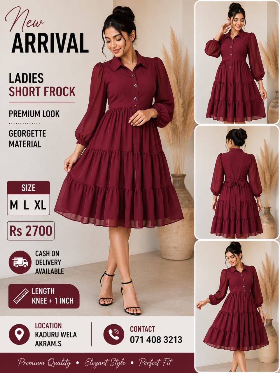 Ladies Short Frock