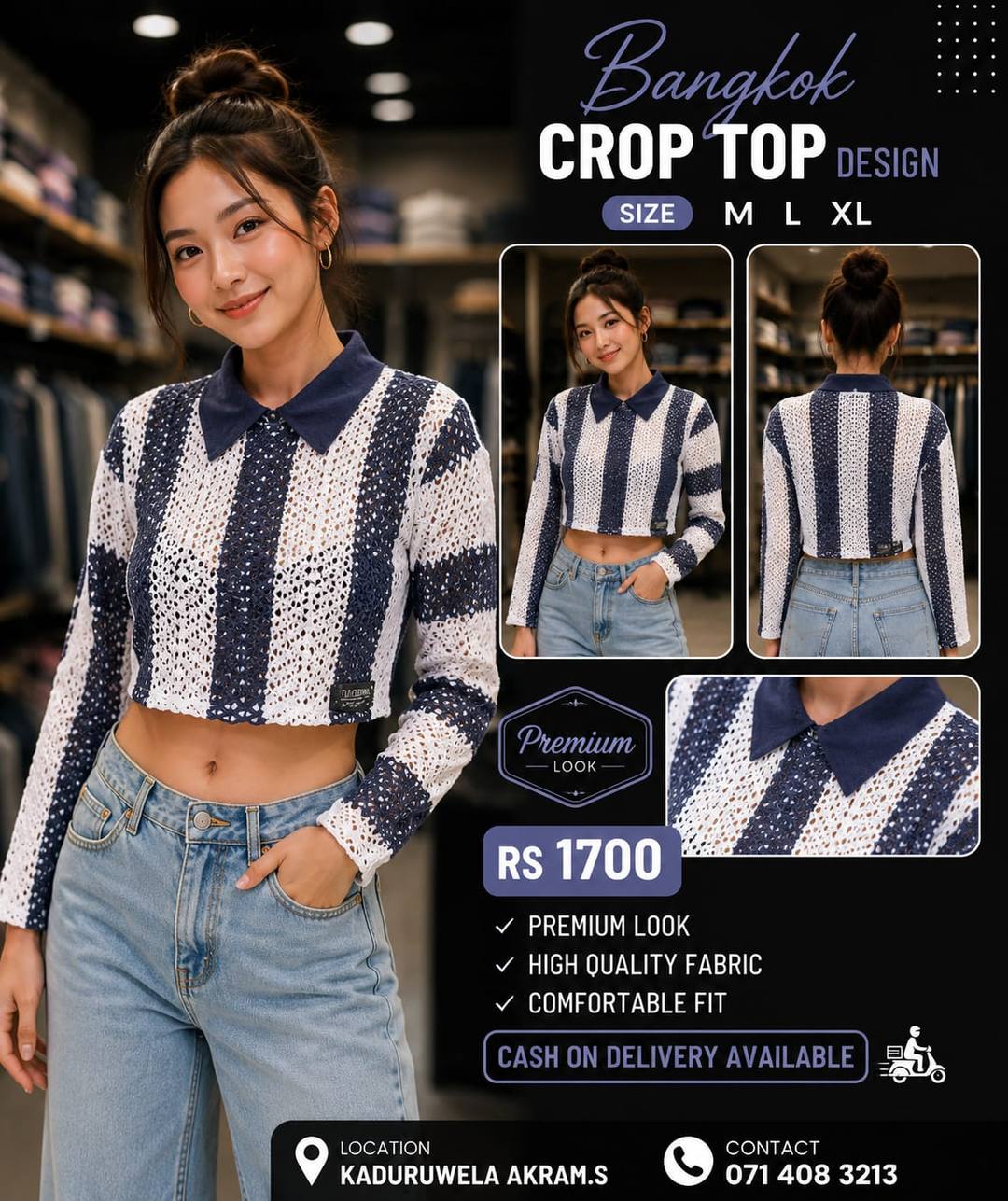 NEW ARRIVAL BANGKOK CROP TOP