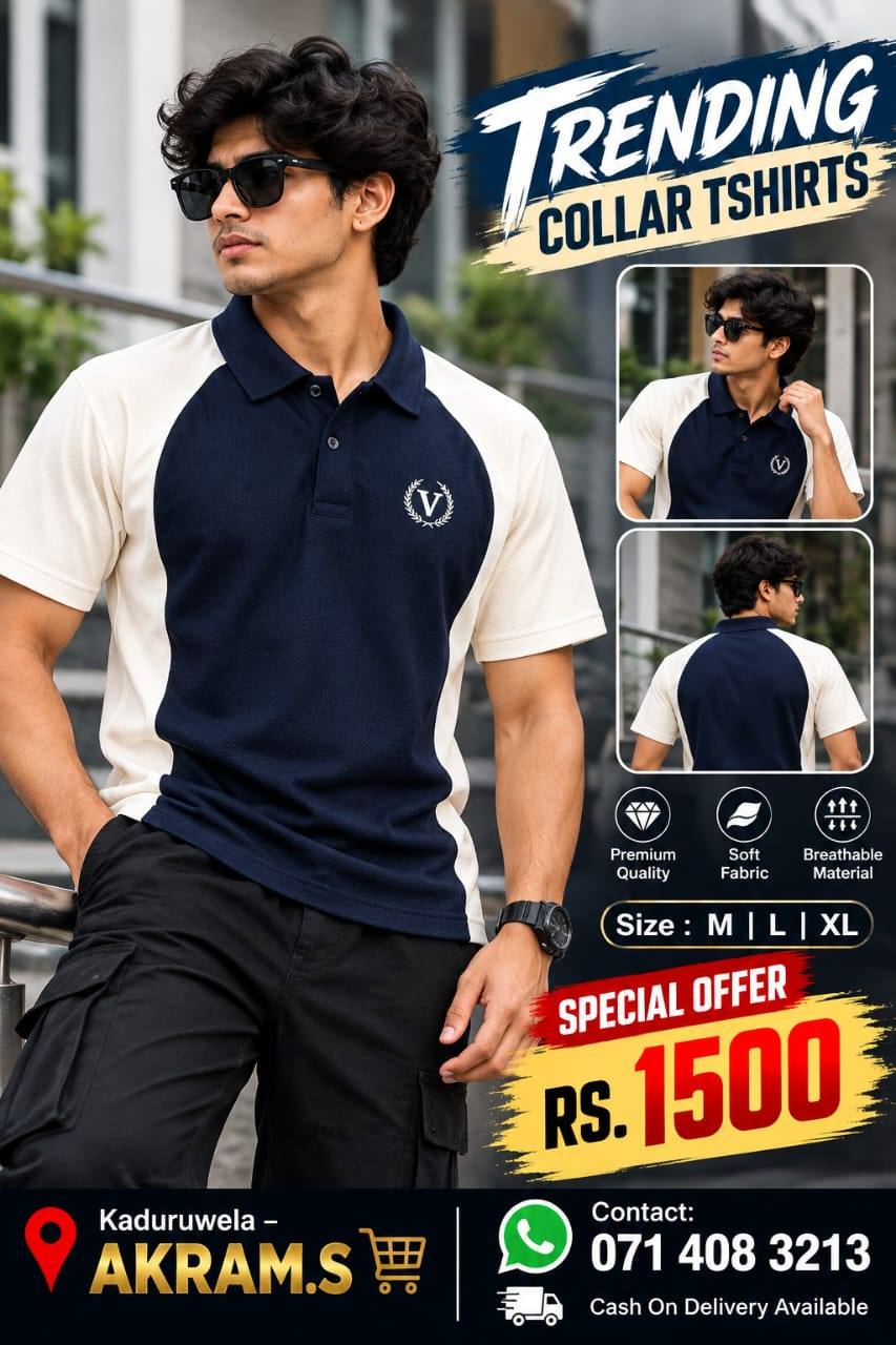 TRENDING COLLAR T-SHIRTS