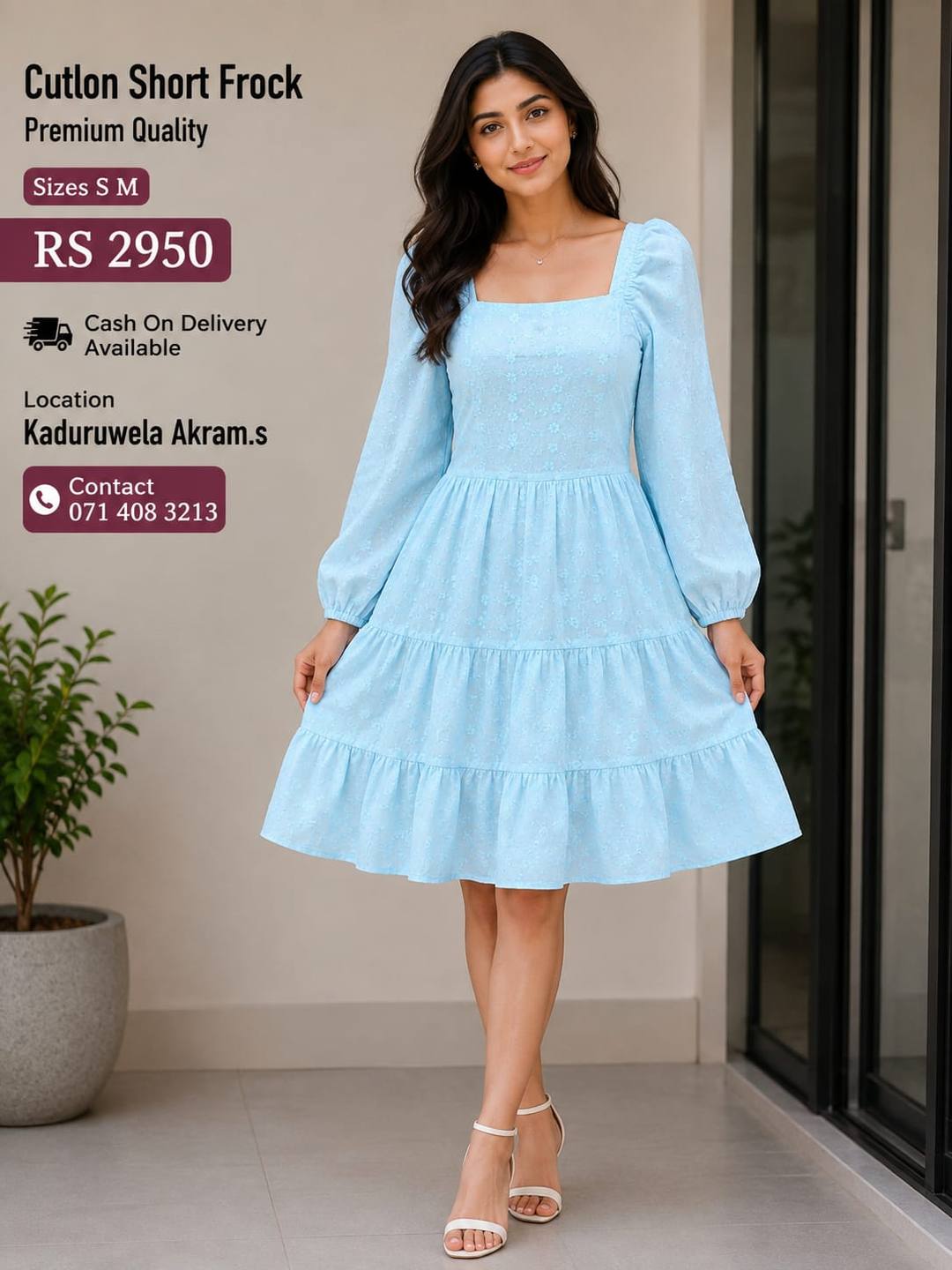 CUTLON SHORT FROCK