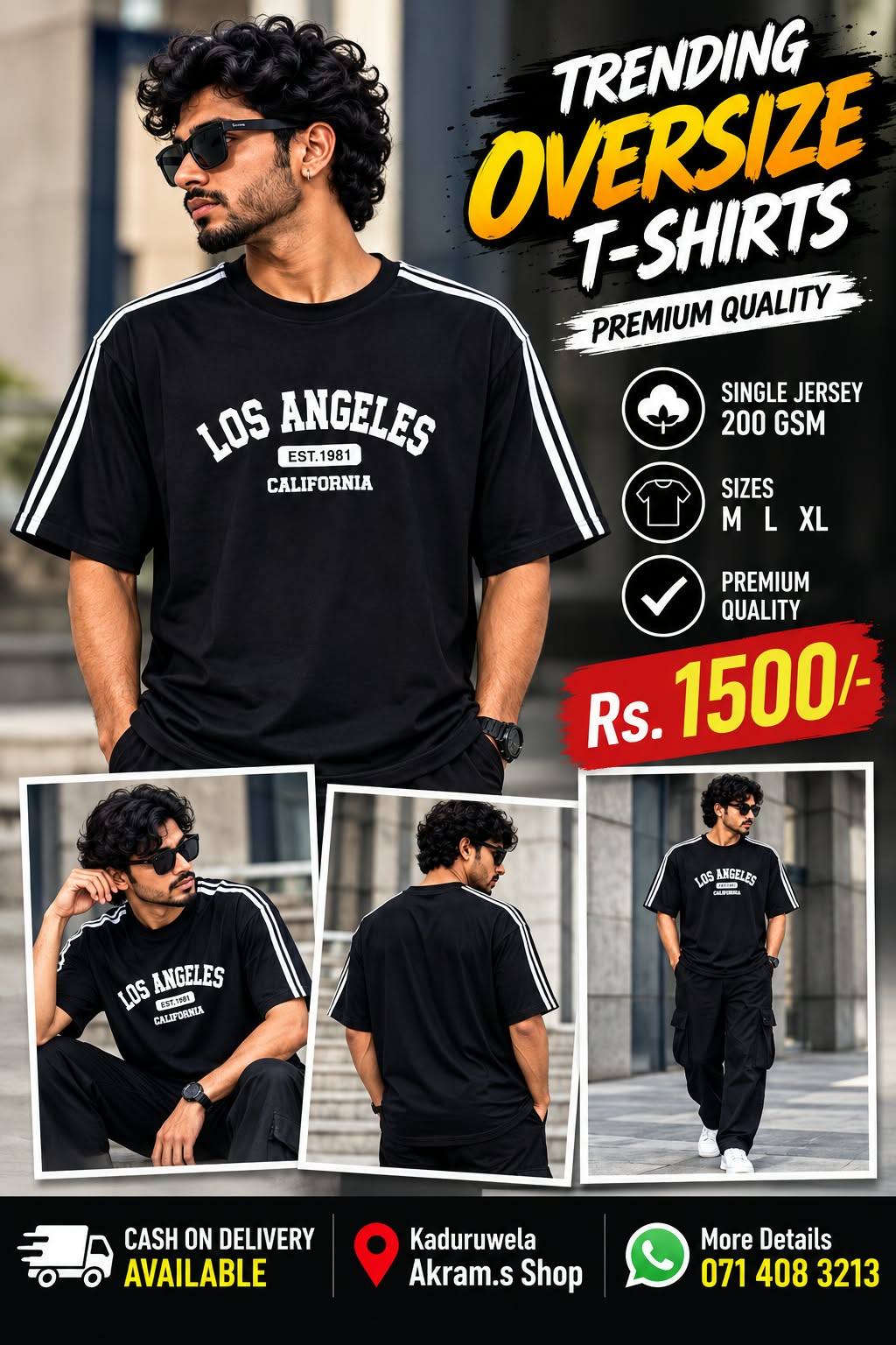 NEW TRENDING OVERSIZE T-SHIRTS AVAILABLE