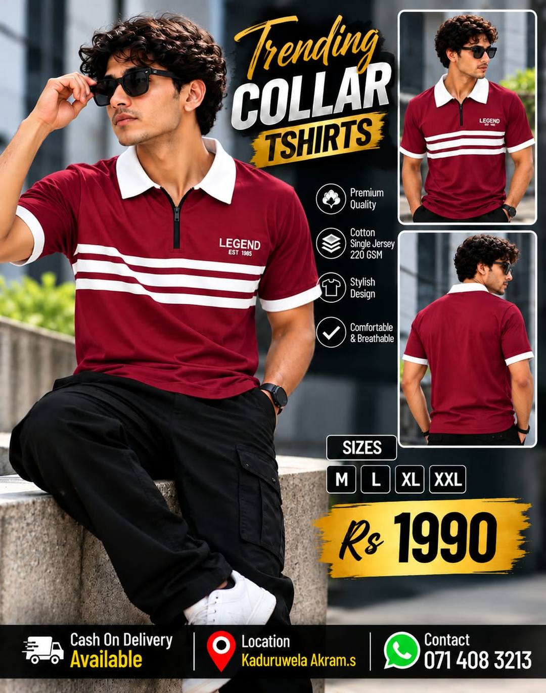 TRENDING COLLAR T-SHIRTS