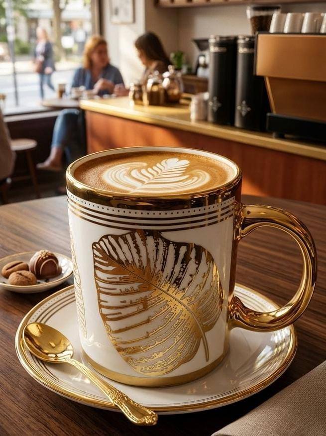 Golden Design Luxury Mug