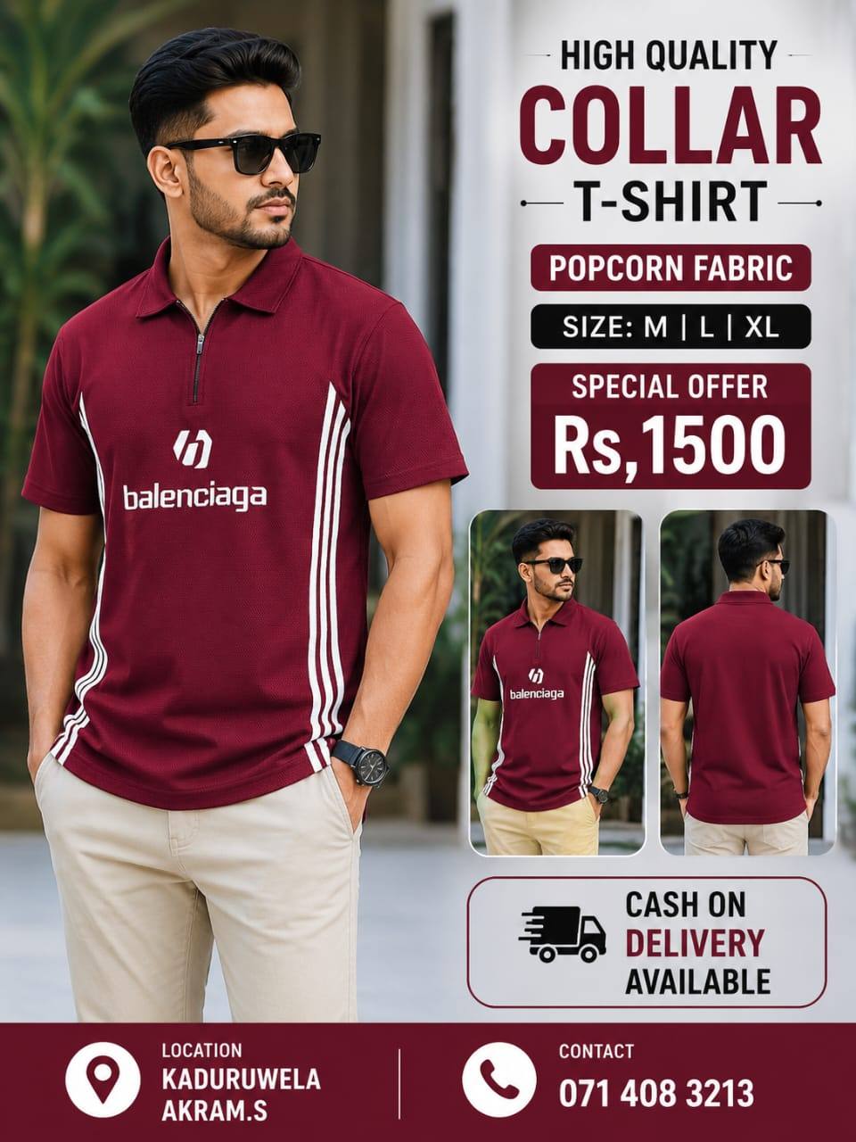 Premium Collar T-Shirts