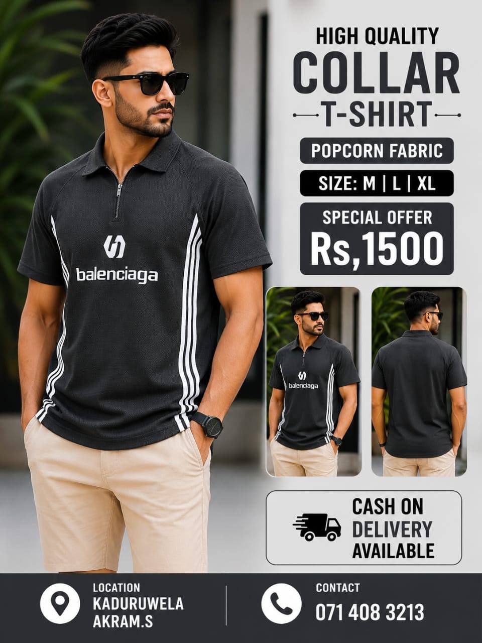 Premium Collar T-Shirts