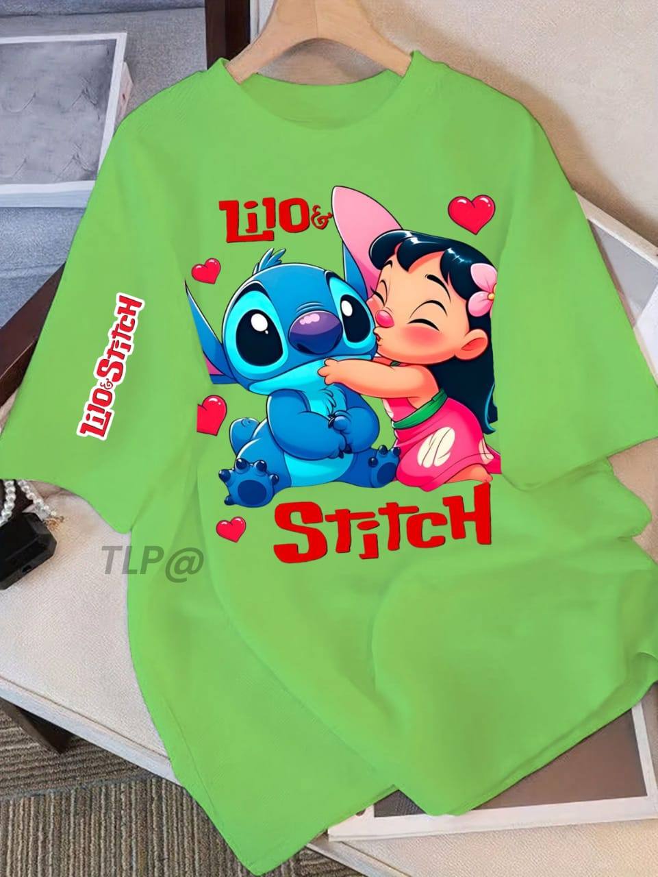 STITCH PRINTED JERSEY T-SHIRT FOR SALE