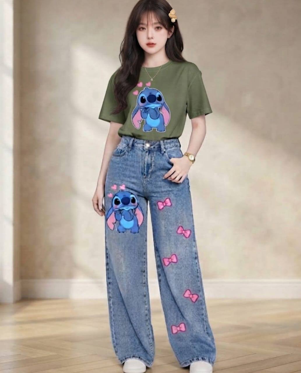 STITCH DENIM & BAGGY T-SHIRT KIT FOR SALE
