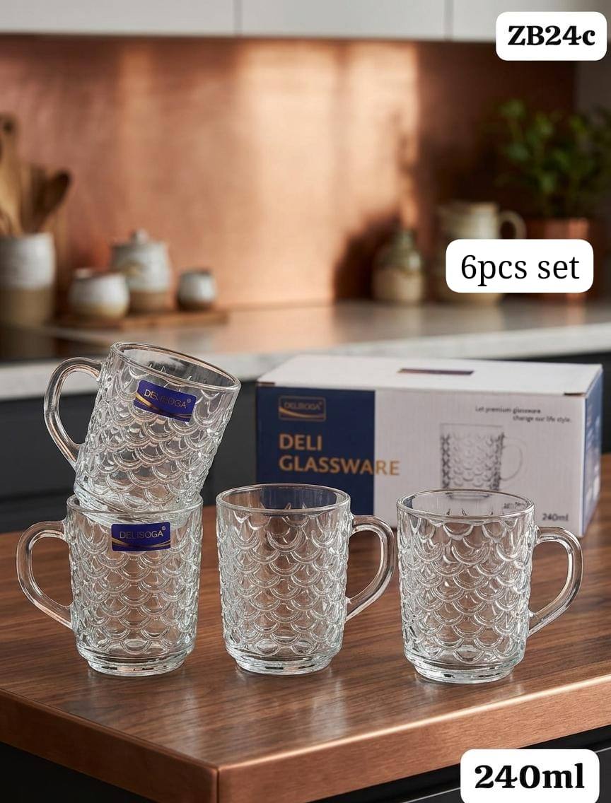 GLASS MUG SET – ZB24C FOR SALE