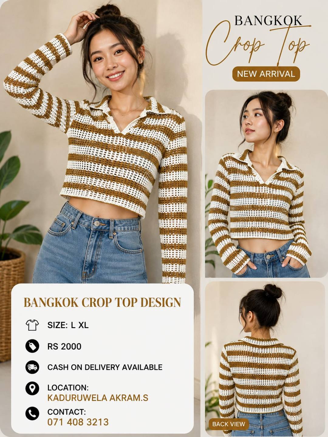 BANGKOK CROP TOP – MUST-HAVE NEW ARRIVAL