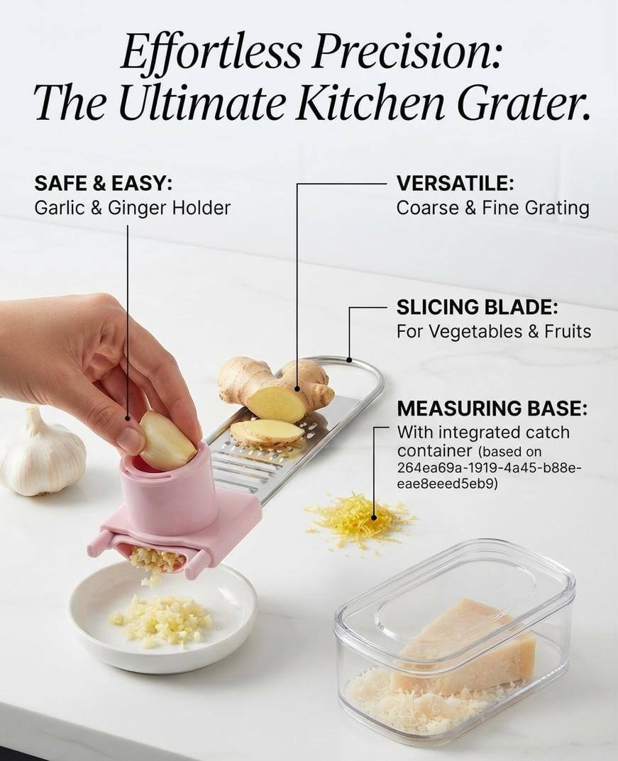 MULTIFUNCTIONAL STAINLESS STEEL GRATER TOOL FOR SALE
