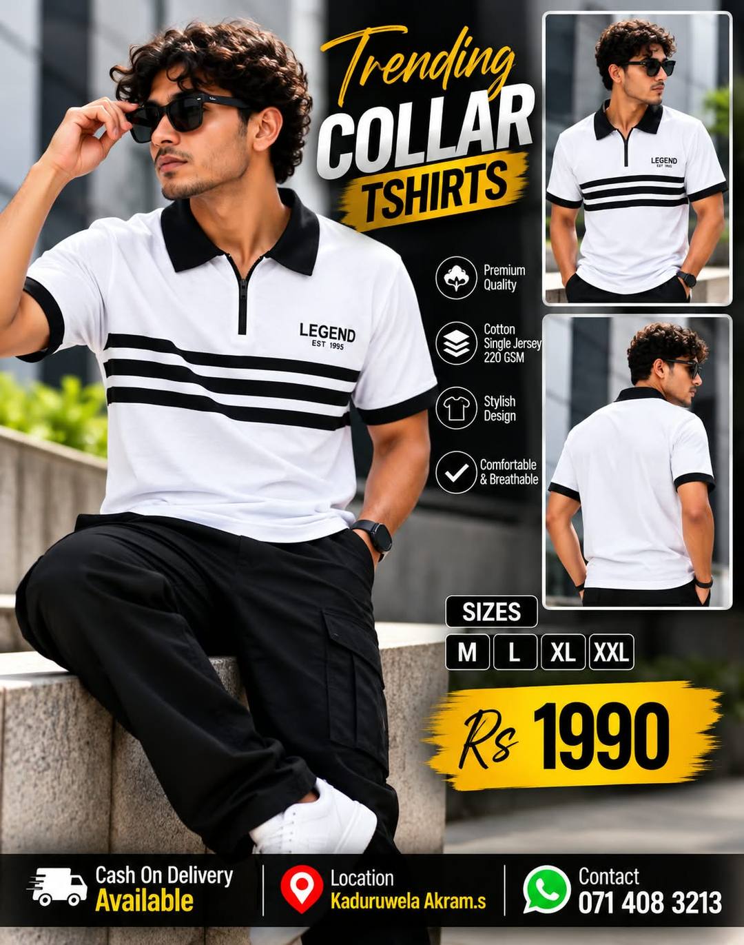 COLLAR T-SHIRTS