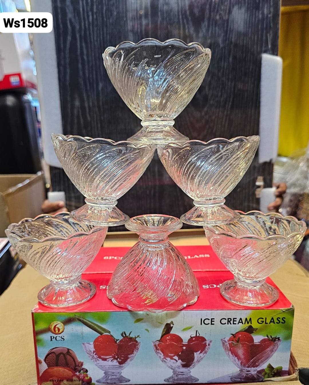 Ice Cream Glass Cup