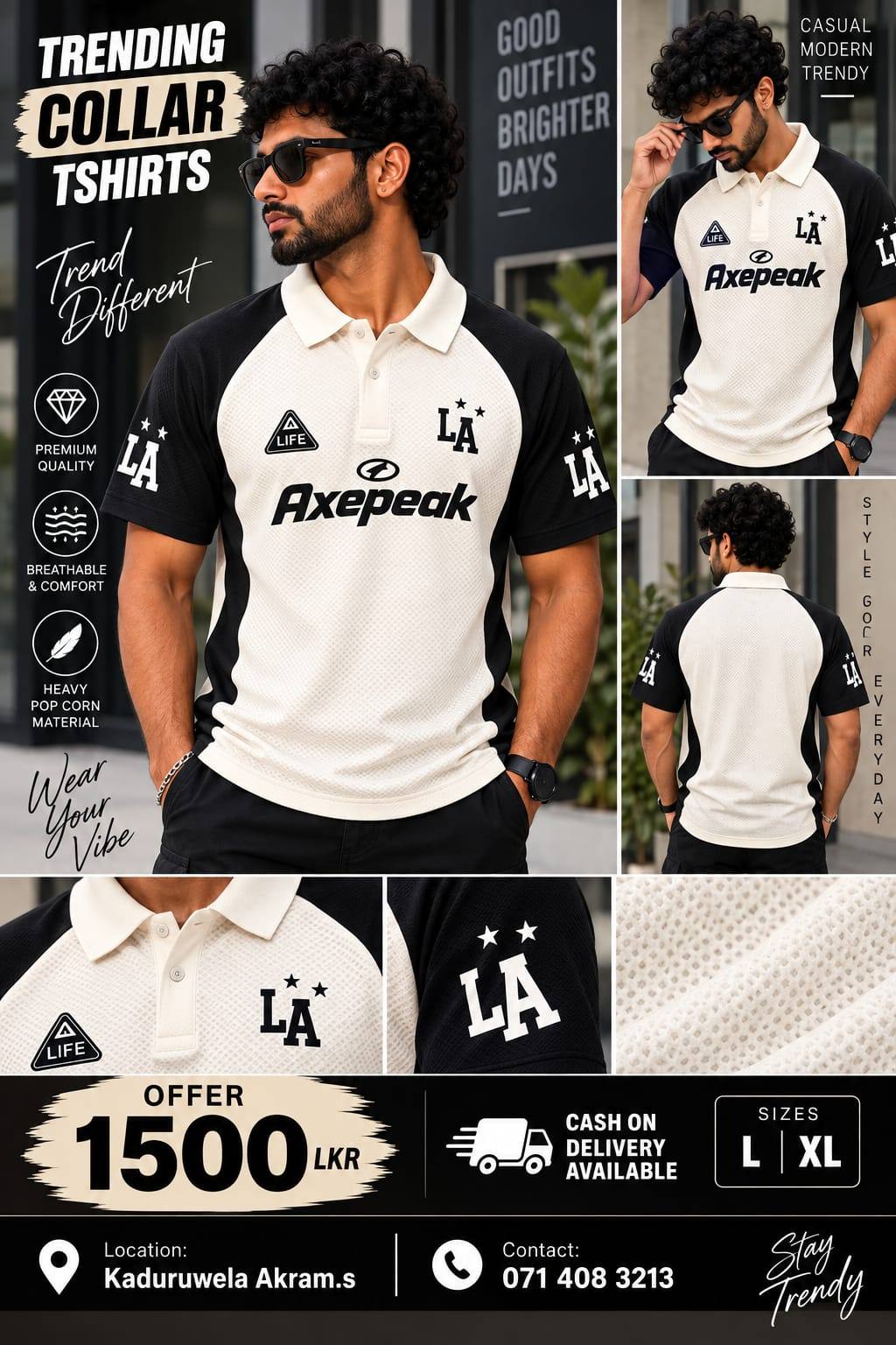 TRENDING COLLAR T-SHIRTS SPECIAL OFFER