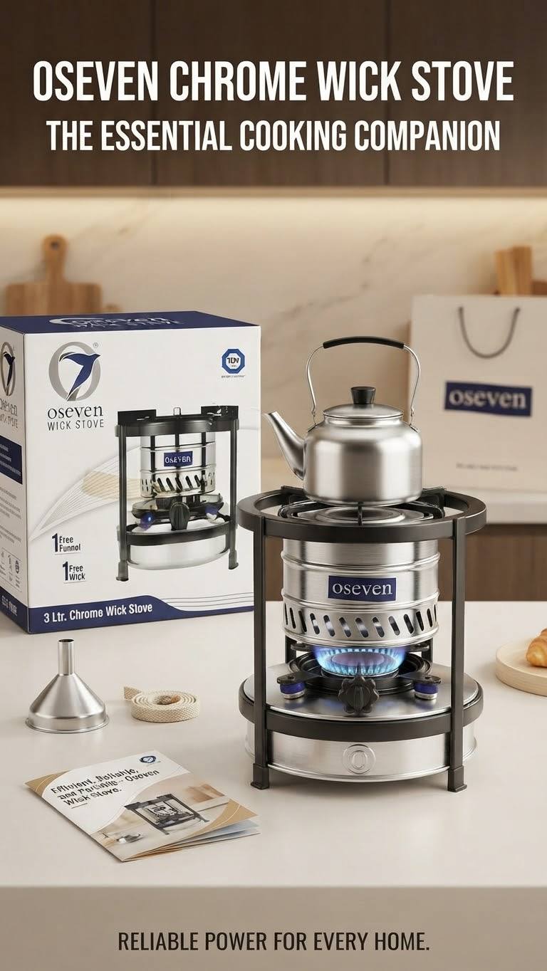 OSEVEN WICK STOVE – 3 LITRE