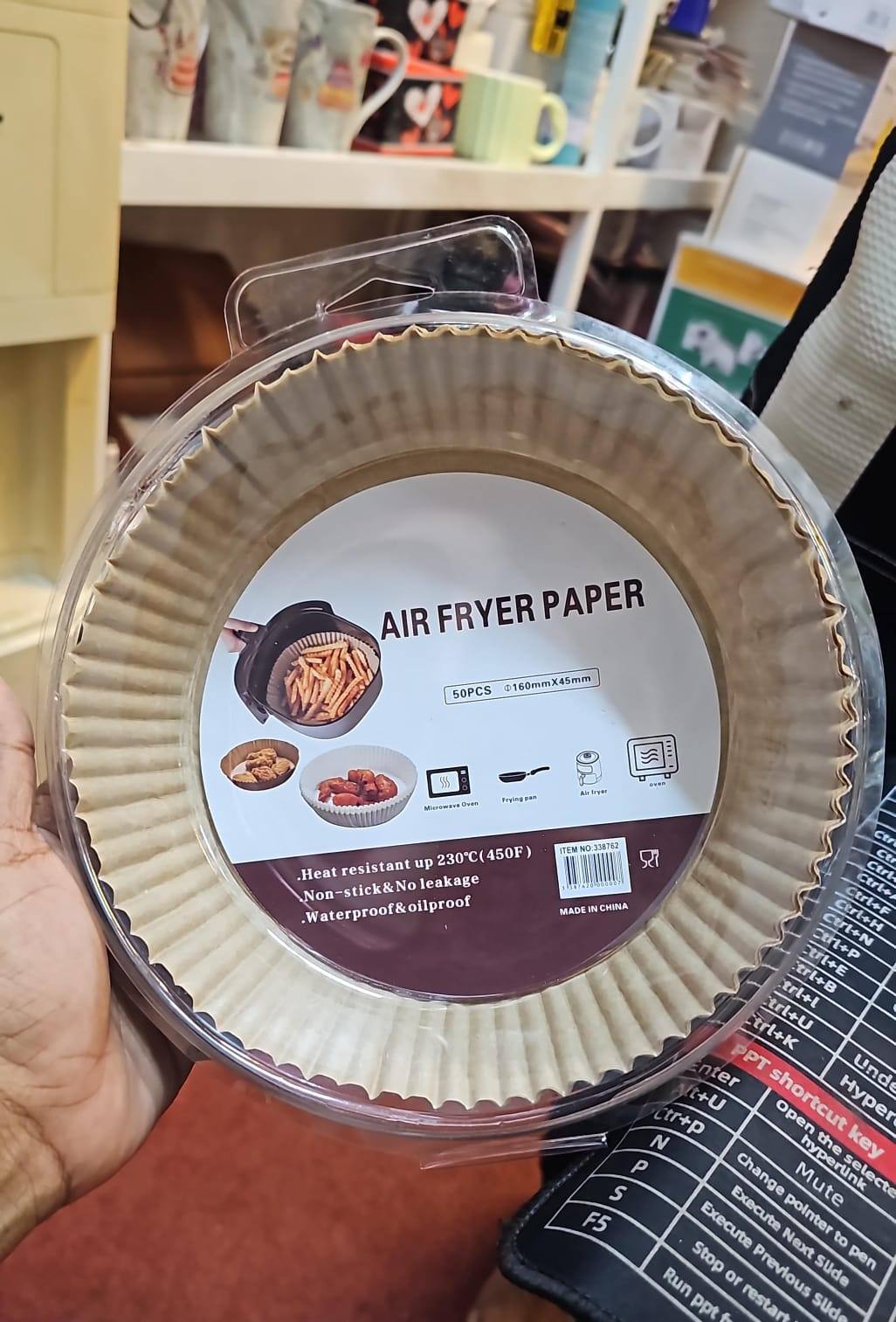 AIR FRYER PAPER – 50 PCS PACK FOR SALE