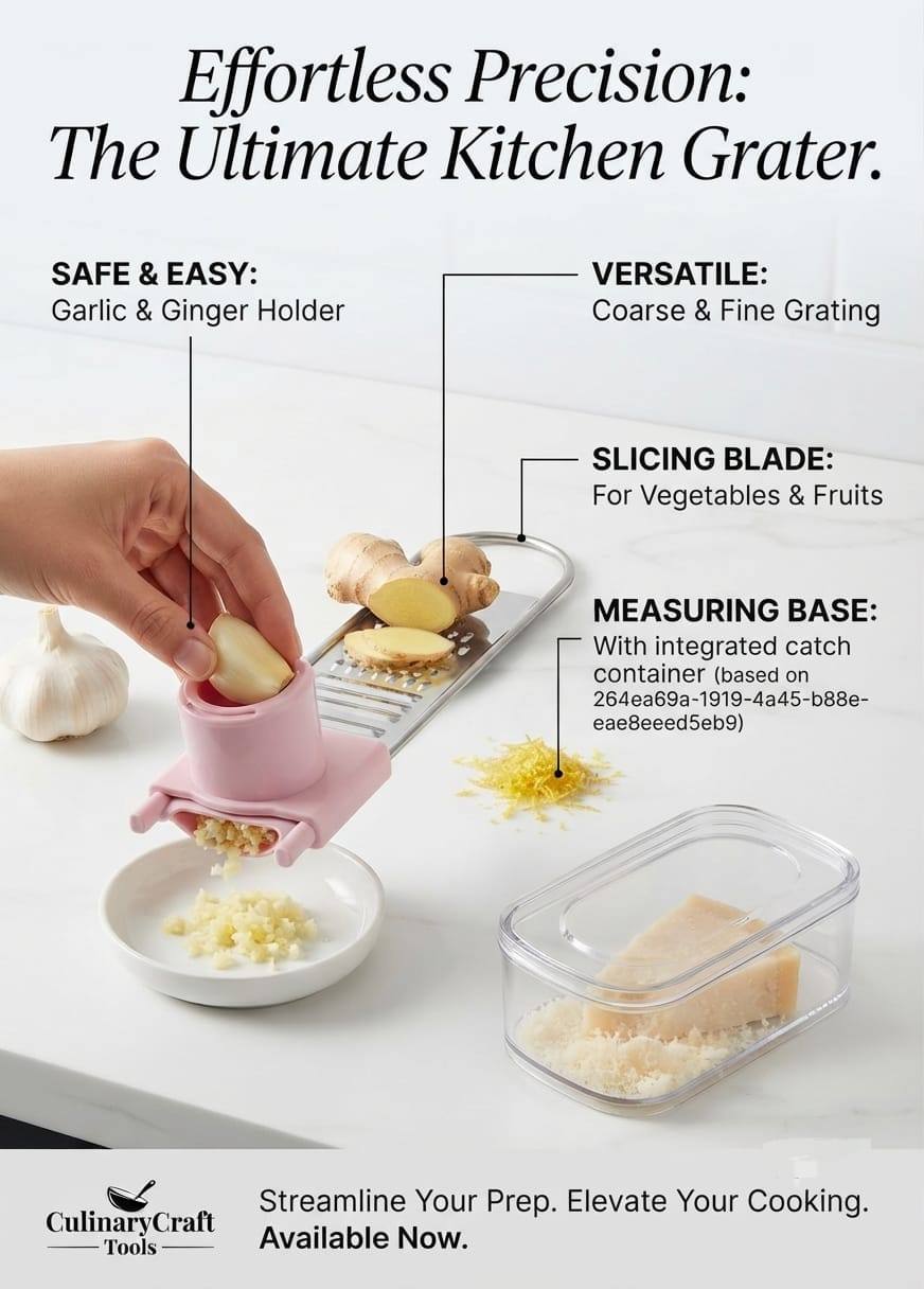 MULTIFUNCTIONAL STAINLESS STEEL GRATER FOR SALE