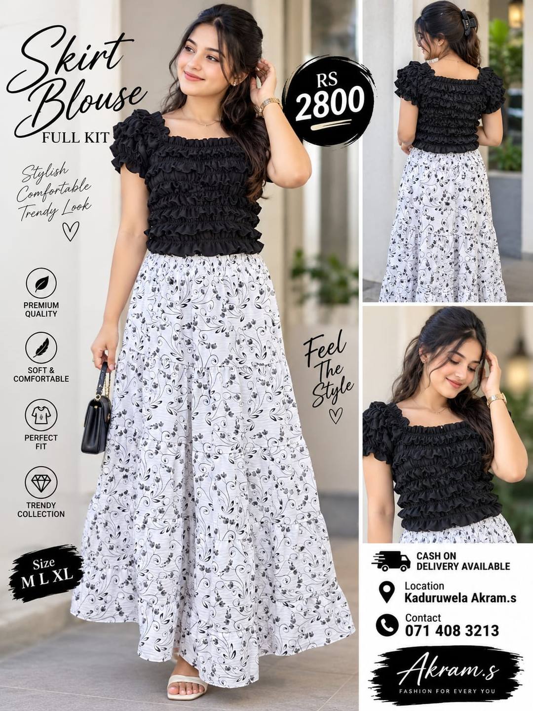 SKIRT BLOUSE FULL KIT