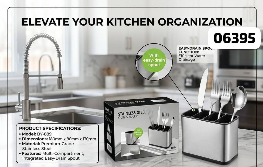SMART KITCHEN CUTLERY HOLDER