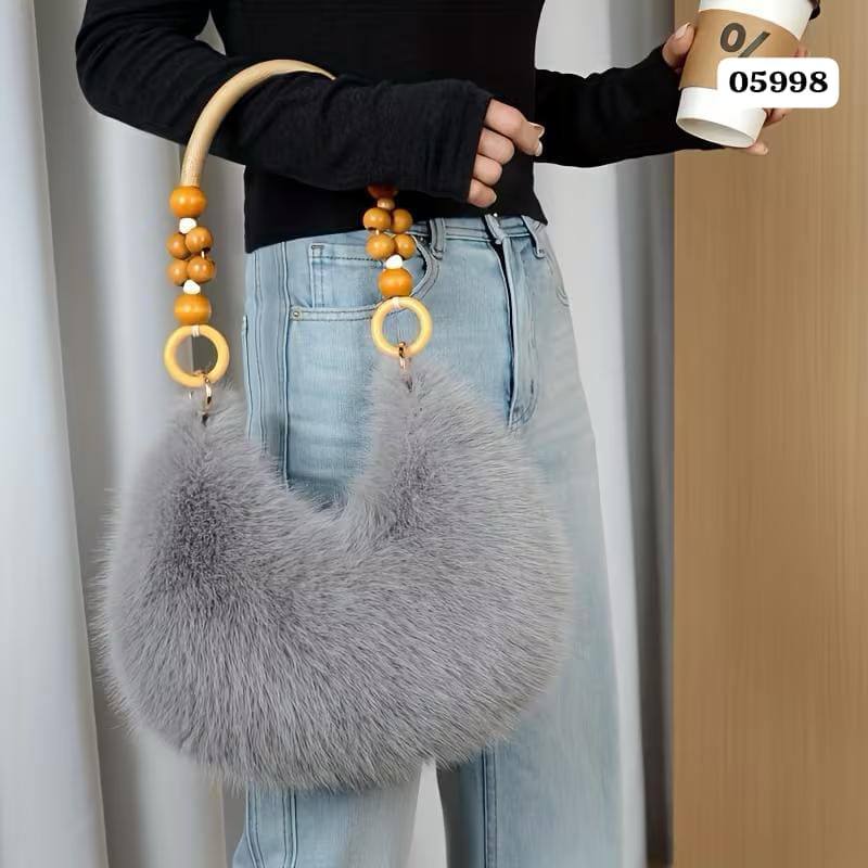 Women's Fashion Plush Bag