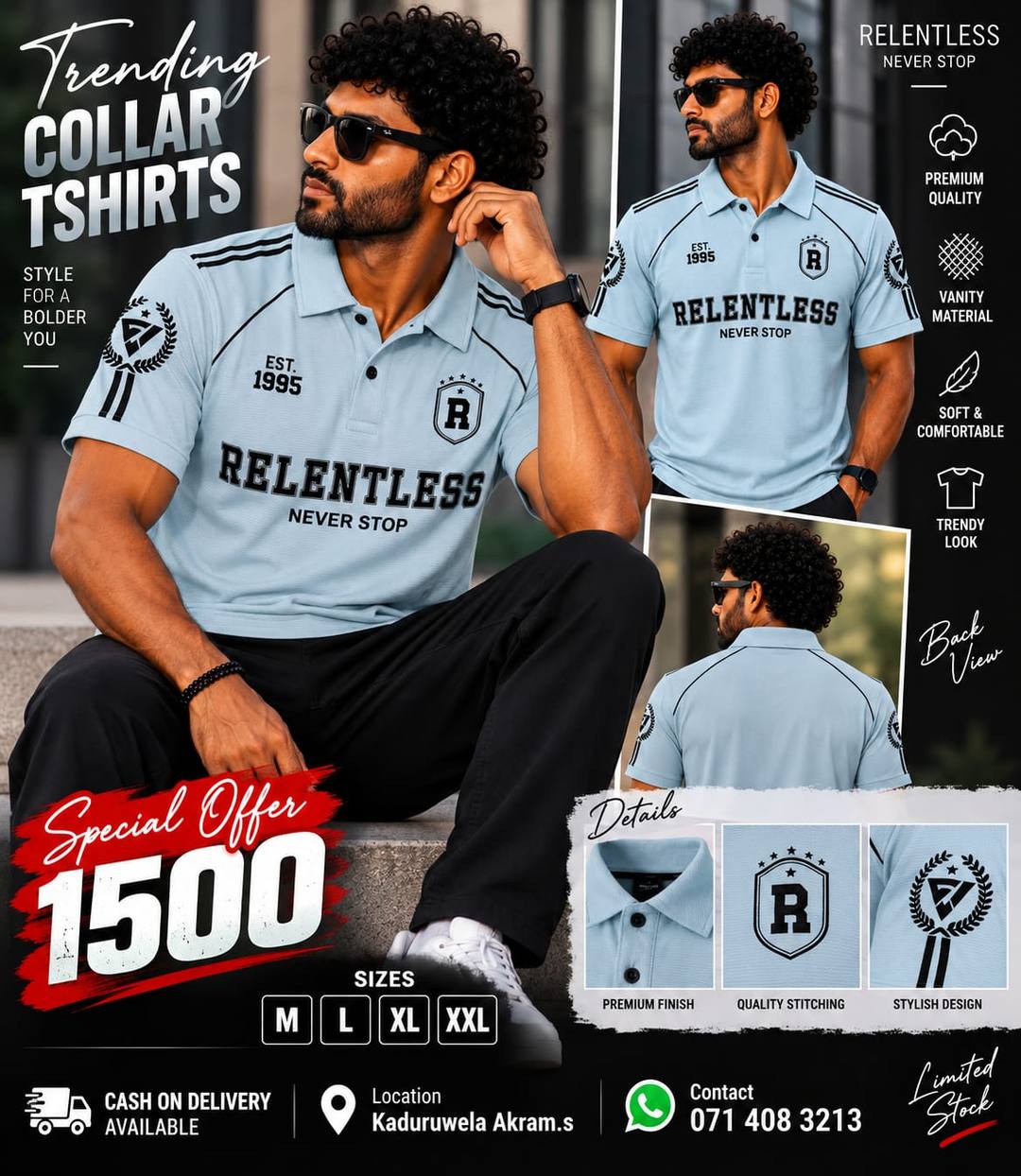 TRENDING COLLAR T-SHIRTS