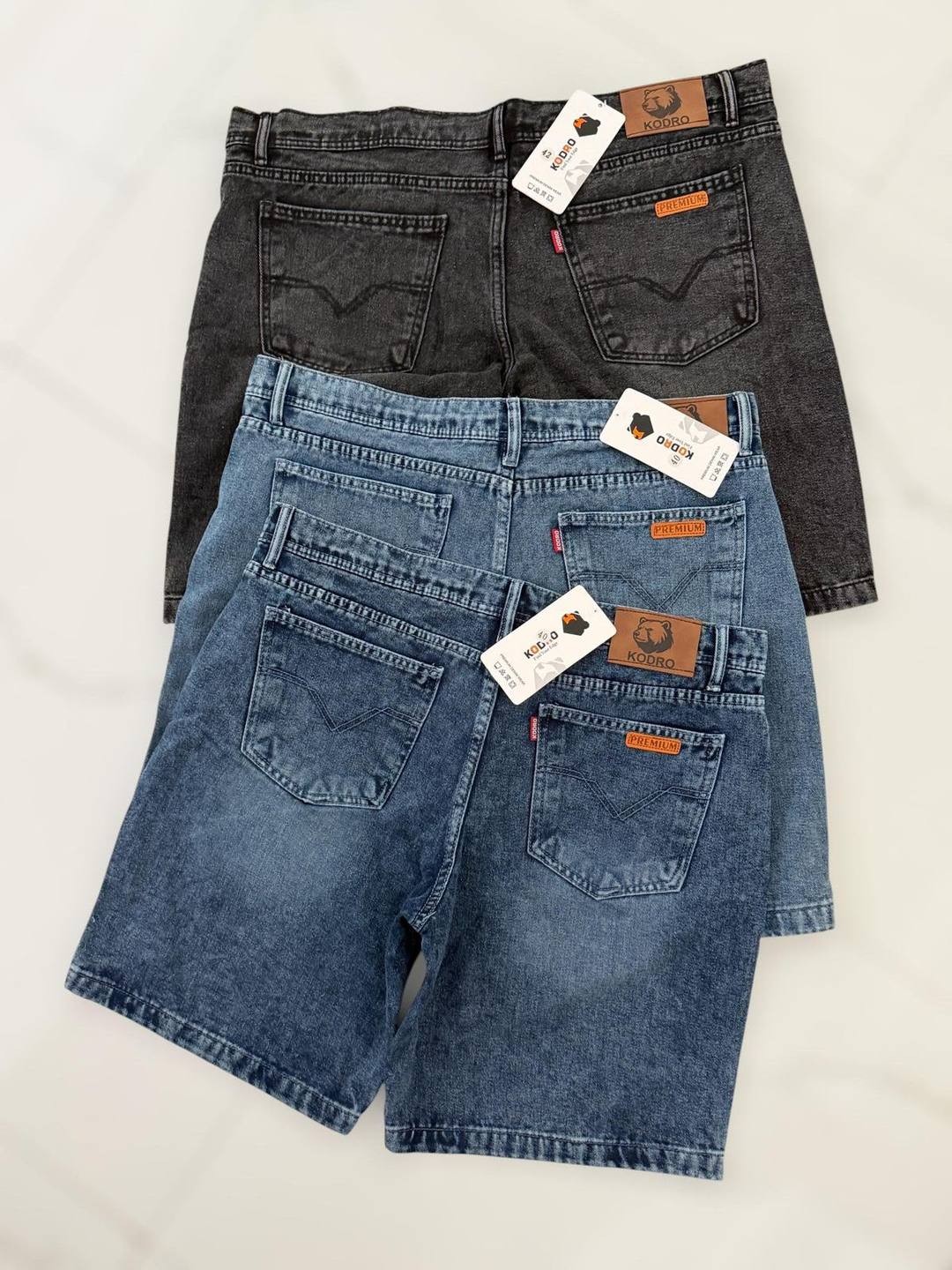 BIG SIZE DENIM SHORTS AVAILABLE