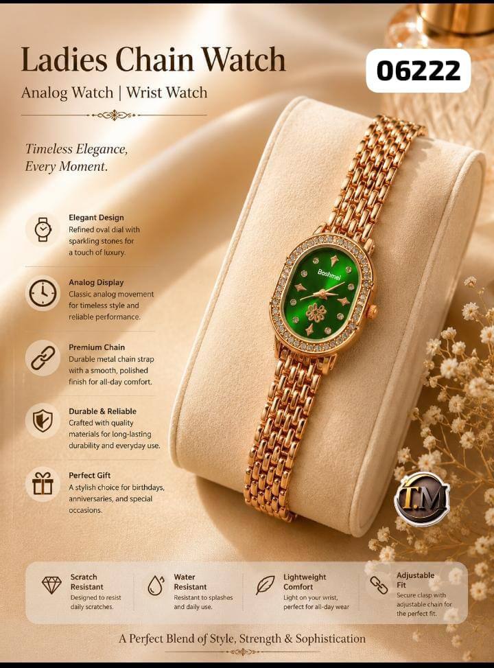 ELEGANT LADIES CHAIN WATCH
