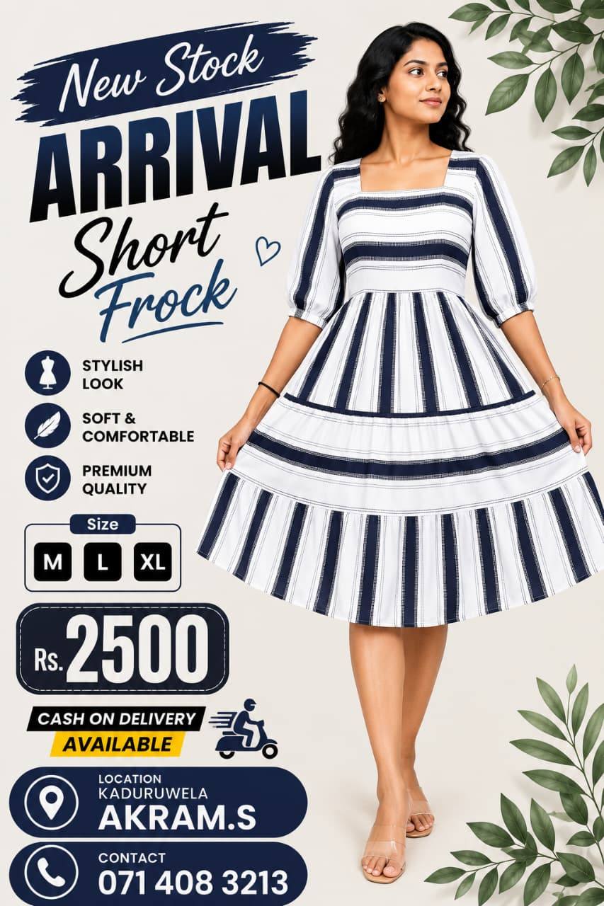 Ladies Short Frock