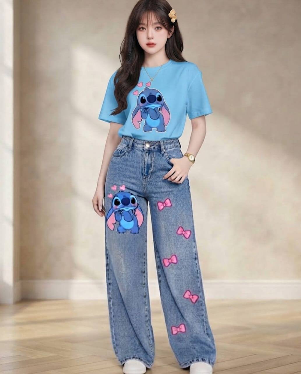 STITCH DENIM & BAGGY T-SHIRT KIT FOR SALE