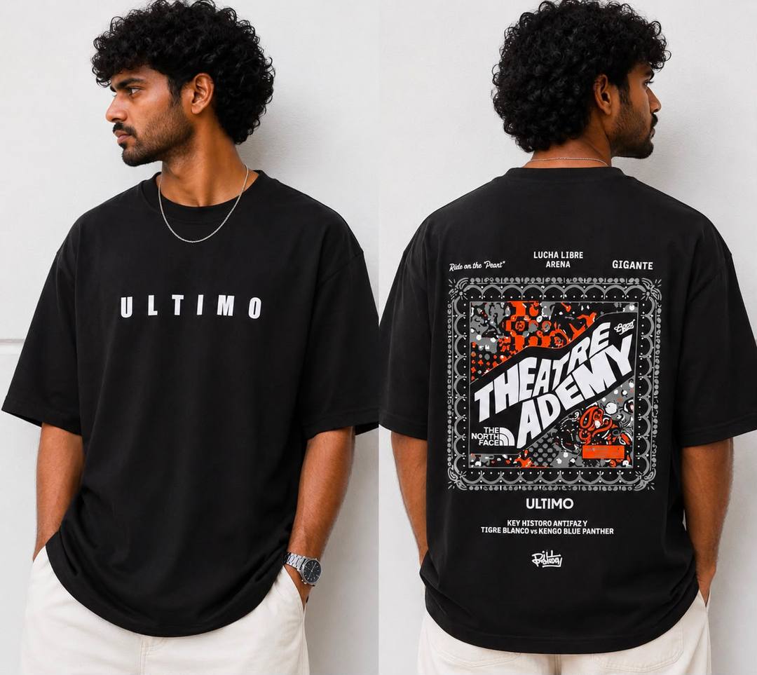 Over Sizes Back Print T-Shirts
