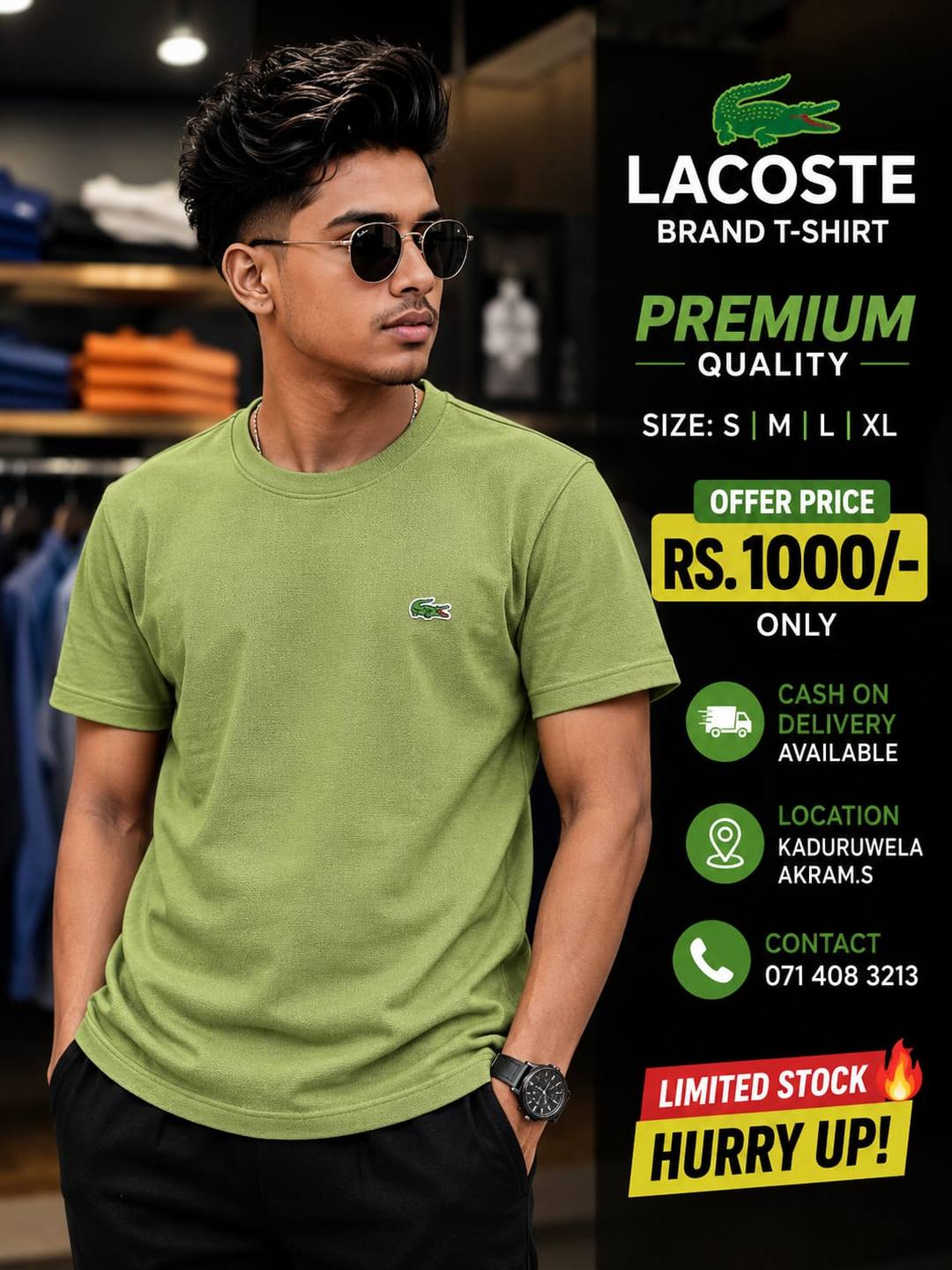 LACOSTE T-SHIRT – HOT DEAL