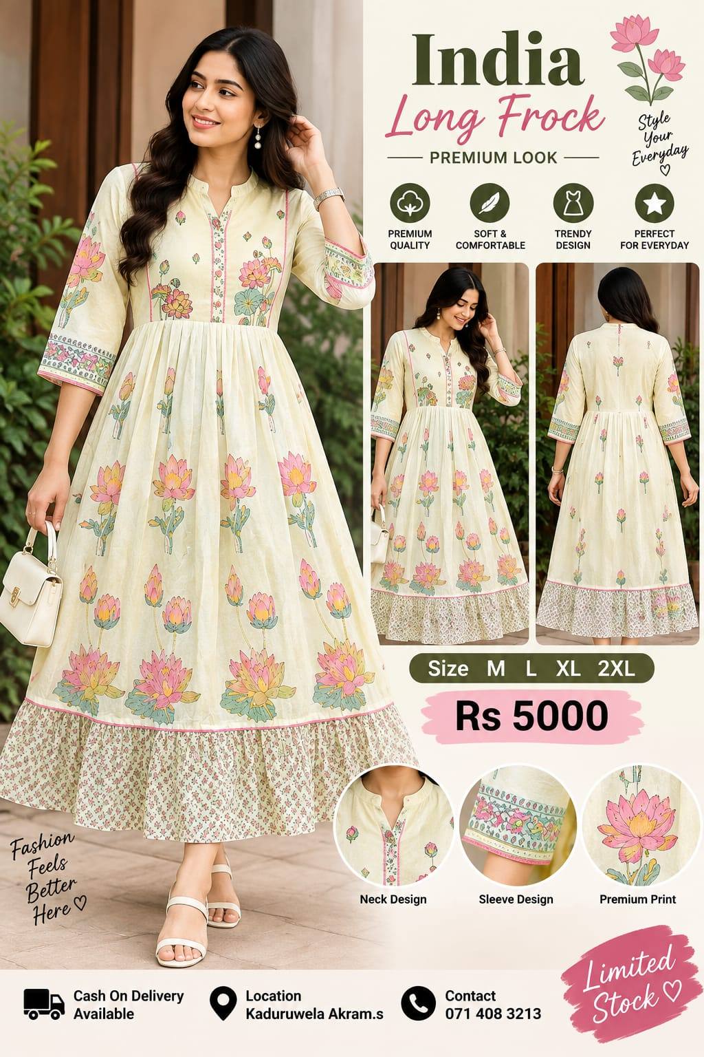 Beautiful Indian Frock Collection For Sale