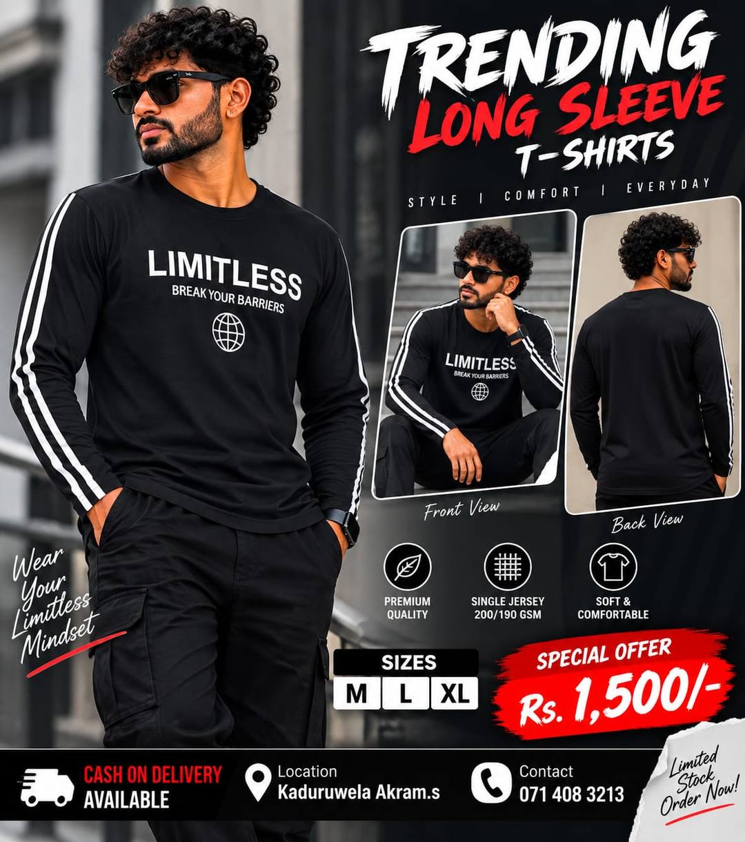 COMFORTABLE TRENDING LONG SLEEVE T-SHIRT