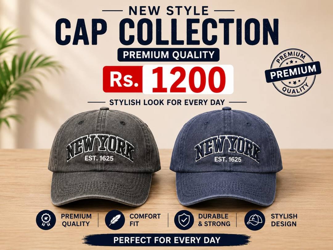 Acid Wash Caps Available