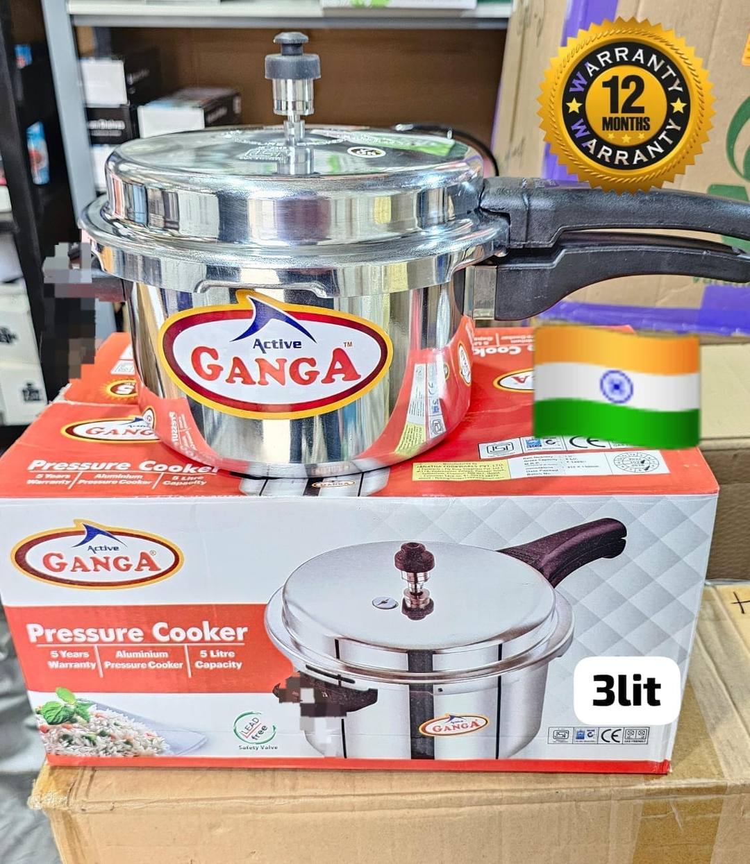 GANGA PRESSURE COOKER FOR SALE