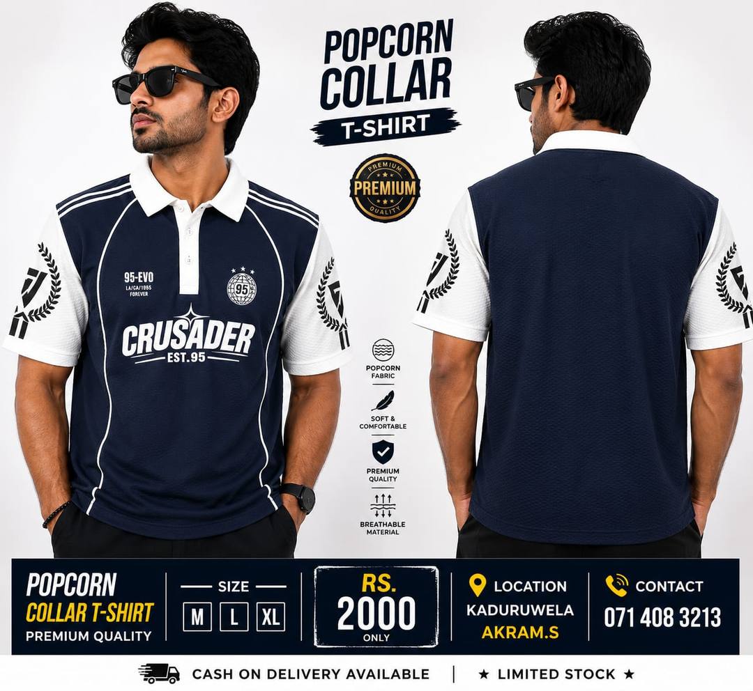 POPcorn Collar T-Shirt