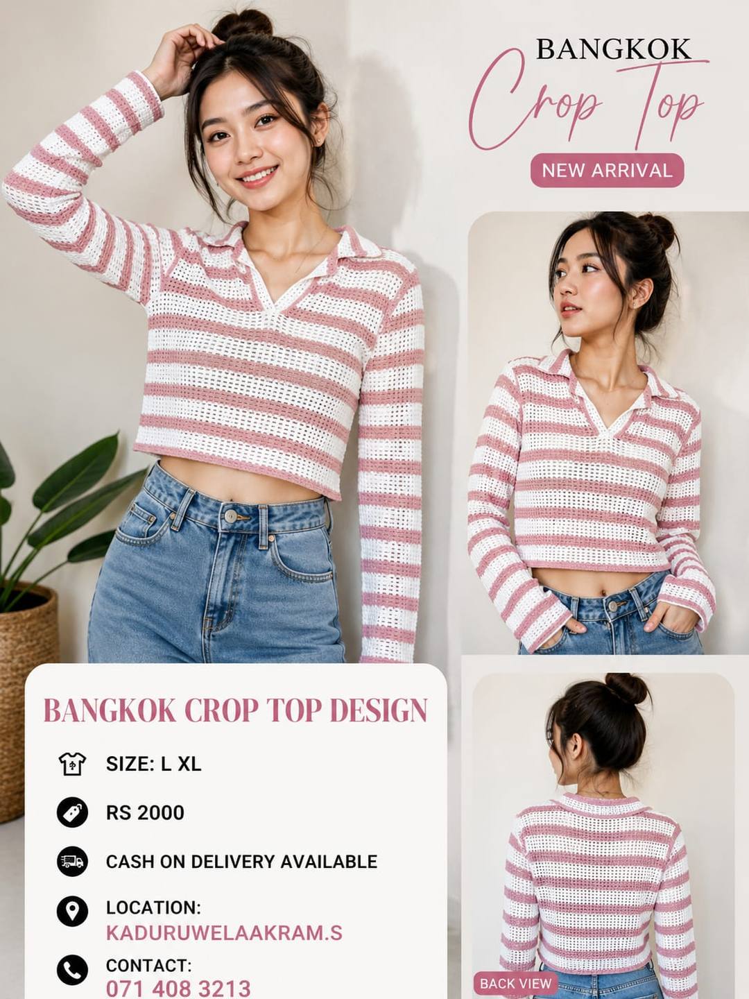 BANGKOK CROP TOP AVAILABLE