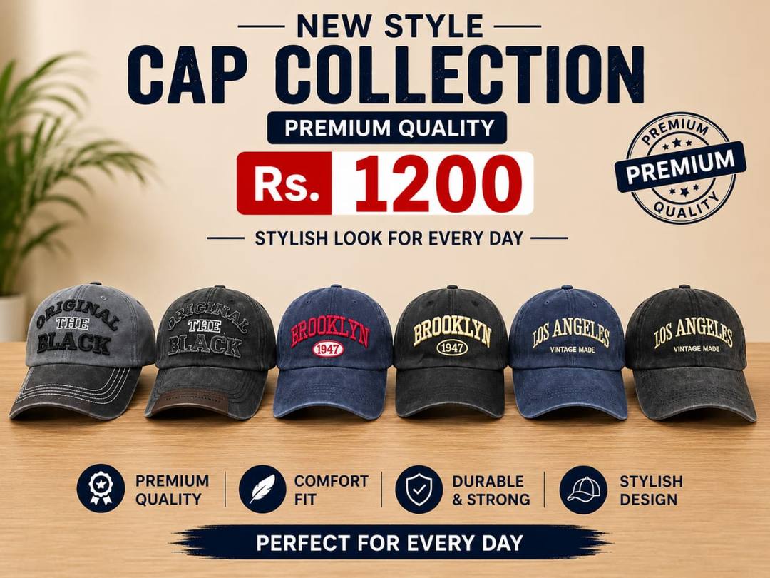 Acid Wash Caps Available For Sale