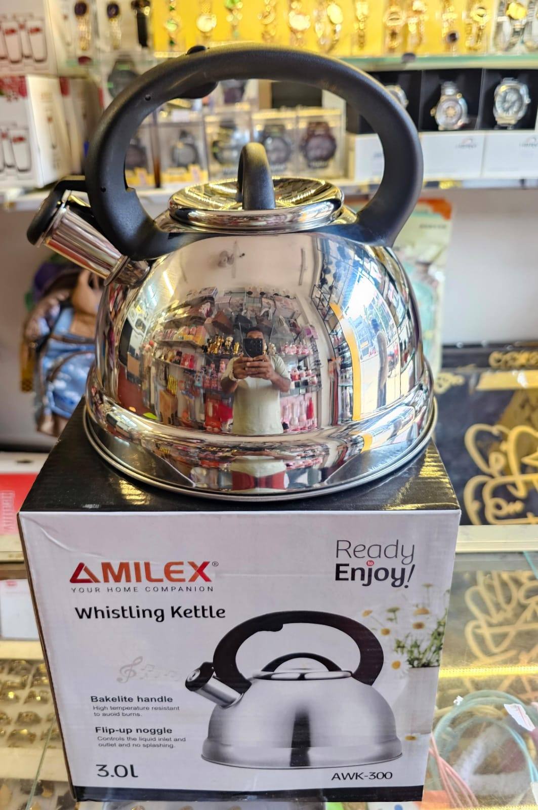 AMILEX 3L WHISTLING KETTLE FOR SALE