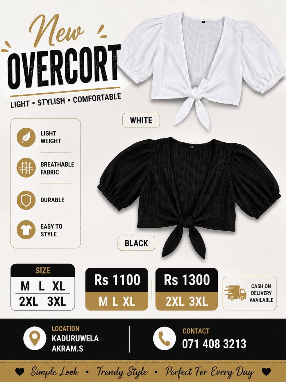 New Women's Overcoat