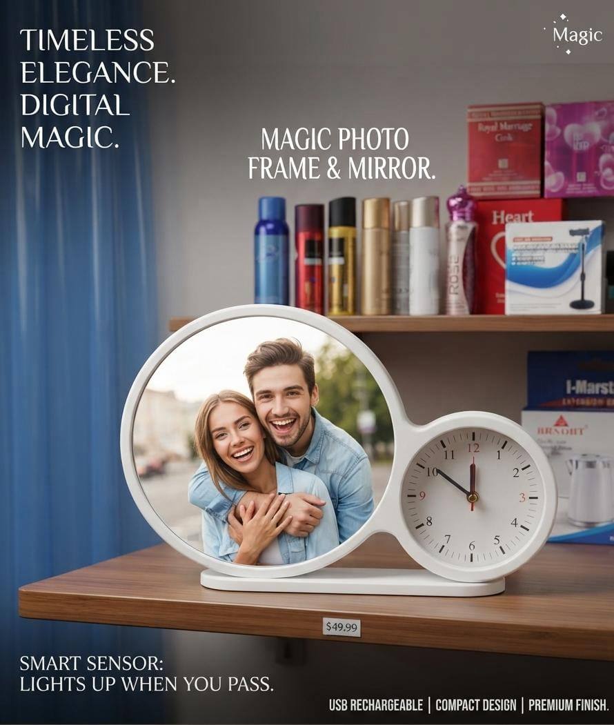 Magic Mirror Photo Frame