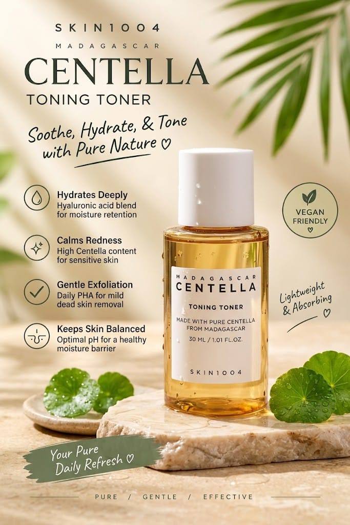 CENTELLA TONING TONER – 30ML
