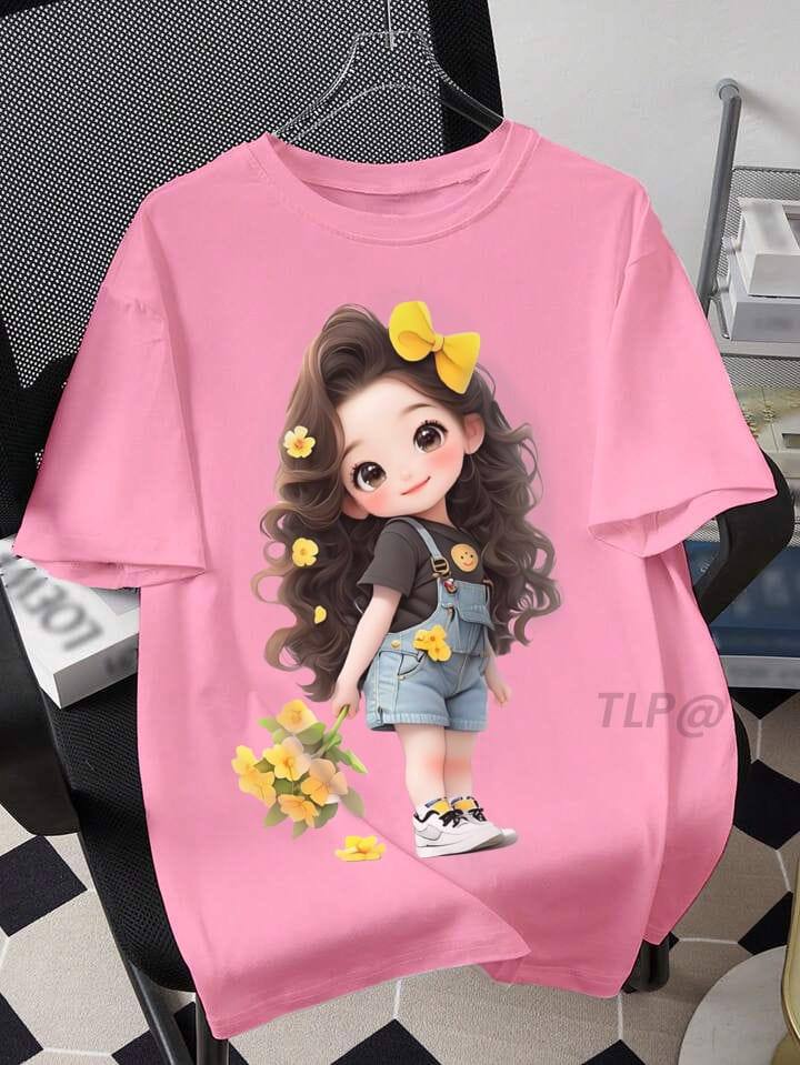 STITCH PRINTED JERSEY T-SHIRT FOR SALE